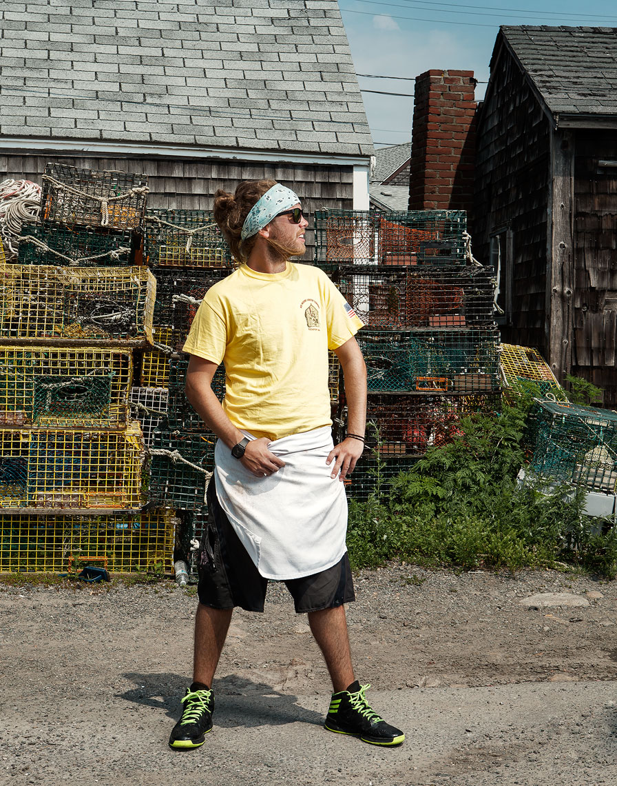 Portraits of Rockport MA fishermen and lobstermen for Canon USA